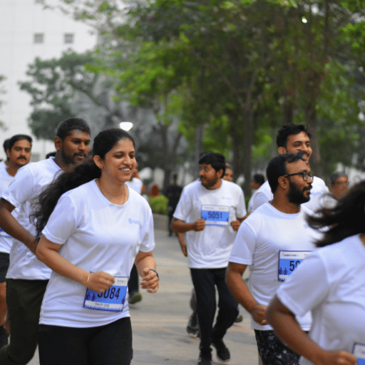 Running miles, gaining smiles 🏅